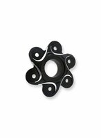 CNC Racing Achtertandwieldrager Bicolore 6-bouts (grote achteras) voor Ducati