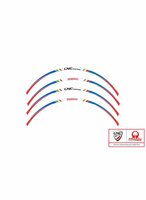 CNC Racing Rimstripe velgsticker set - 17 inch velgen - Pramac Limited Edition voor Ducati