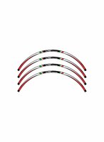 CNC Racing Rimstripe velgsticker set - 17 inch velgen voor Ducati