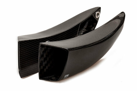 CNC Racing GP Remklauw koeling luchtgeleider set carbon voor Ducati
