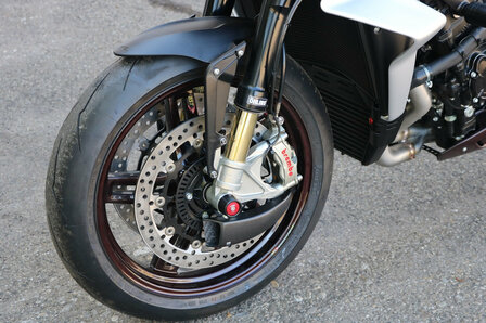 CNC Racing GP Remklauw koeling luchtgeleider set carbon voor Ducati