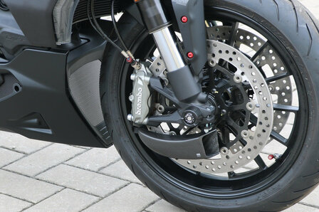 CNC Racing GP Remklauw koeling luchtgeleider set carbon voor Ducati