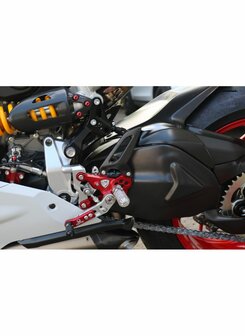CNC Racing Schokdemper cover boutenset voor Ducati