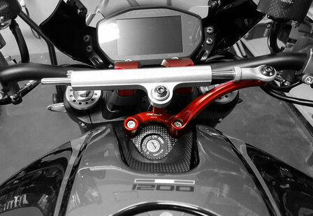 CNC Racing Stuurdemper montageset Monster 1200 (2013-2016) voor Ducati