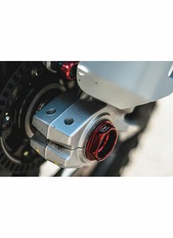 CNC Racing Voorwiel vooras moer voor Ducati