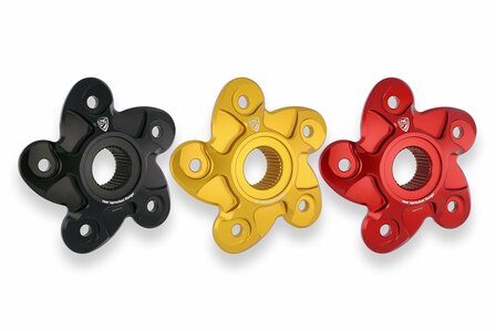 CNC Racing Achtertandwieldrager voor Ducati