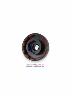 CNC Racing Wielmoeren gereedschap 55mm - 30mm voor Ducati