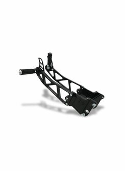 CNC Racing Biposto passagierssteunen set voor Ducati