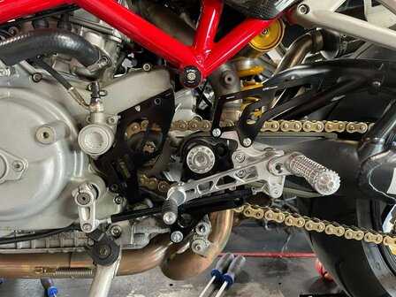 CNC Racing Remschakelset Corse monoposto voor Ducati