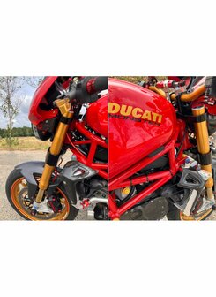 CNC Racing Riserset voor fatbar stuur 29mm voor Ducati