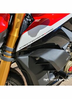 CNC Racing Verbeterde carbon winglet set voor Ducati