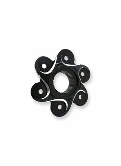 CNC Racing Achtertandwieldrager Bicolore 6-bouts (grote achteras) voor Ducati