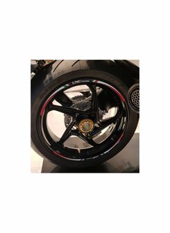 CNC Racing Rimstripe velgsticker set - 17 inch velgen voor Ducati