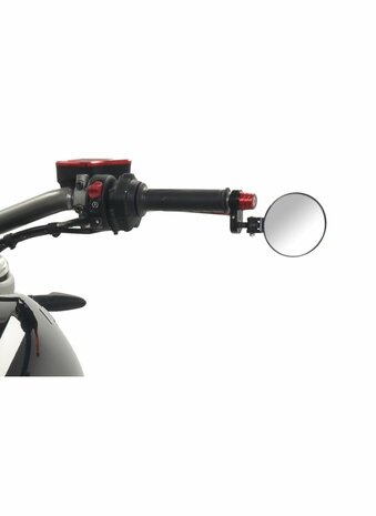 CNC Racing Bar-end spiegel Rocket links - inklapbaar voor Ducati