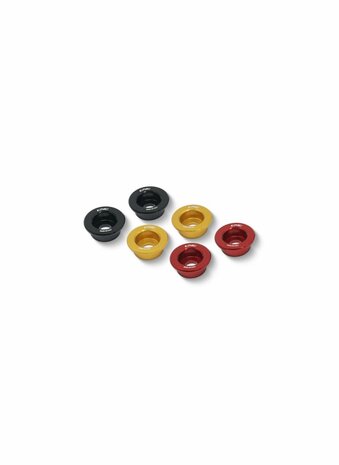 CNC Racing Koppelingsschotel set (6 st.) kit 'Corse' voor Ducati