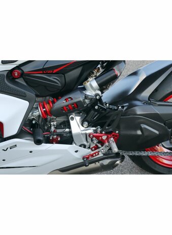 CNC Racing Schokdemper cover boutenset voor Ducati