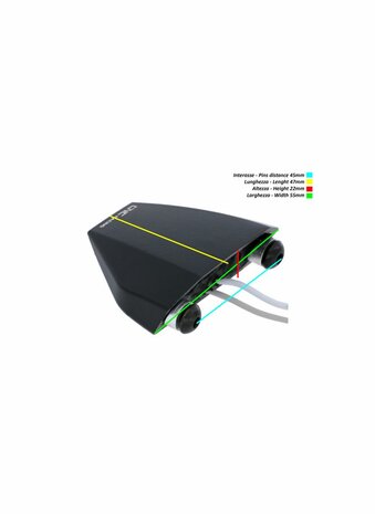 CNC Racing LED kentekenplaat verlichting 'Ufix' voor Ducati