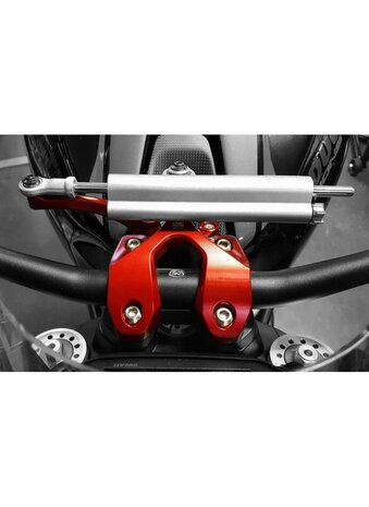 CNC Racing Bovenste stuurklem voor stuurdemper Monster 1200 (2013-2016) voor Ducati
