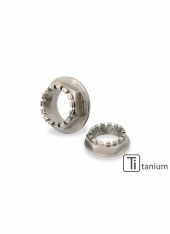 CNC Racing Titanium Achteras moerenset voor Ducati