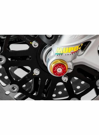 CNC Racing voorwielmoer voor Ducati
