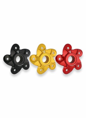 CNC Racing Achtertandwieldrager 5-bouts (smalle achteras) voor Ducati