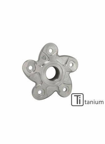 CNC Racing Titanium Achtertandwieldrager voor Ducati