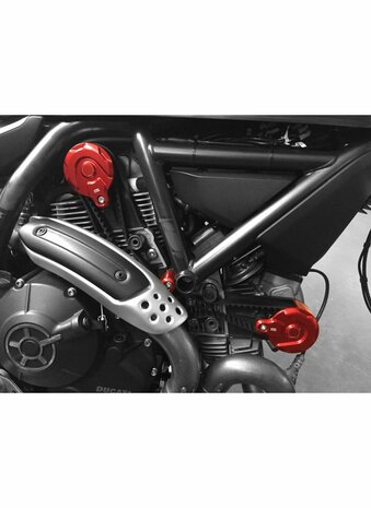 CNC Racing Timing belt cover set voor Ducati