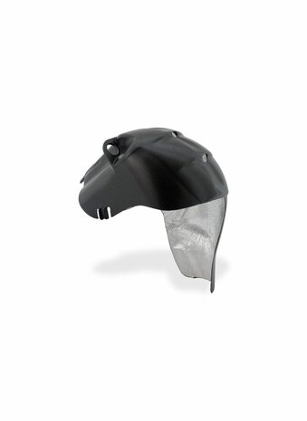 CNC Racing Euro5 Carbon uitlaat hitteschild voor Ducati