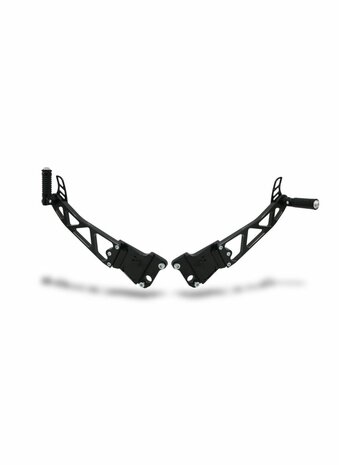 CNC Racing Biposto passagierssteunen set voor Ducati