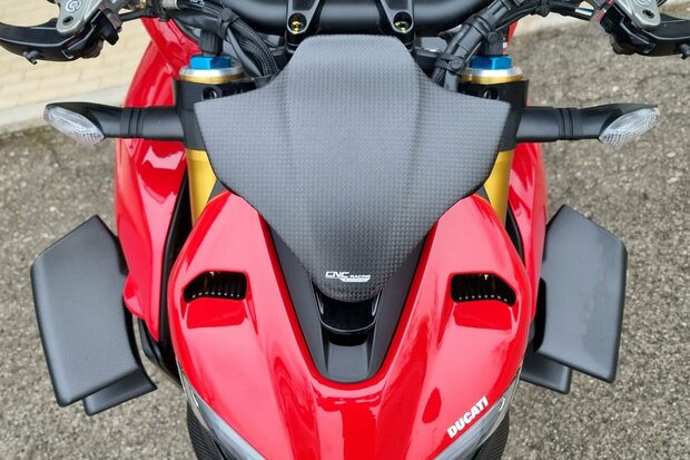 CNC Racing Flyscreen Carbon voor Ducati