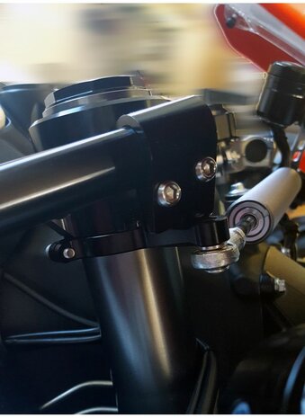 CNC Racing Clip-on set 53mm voor Ducati