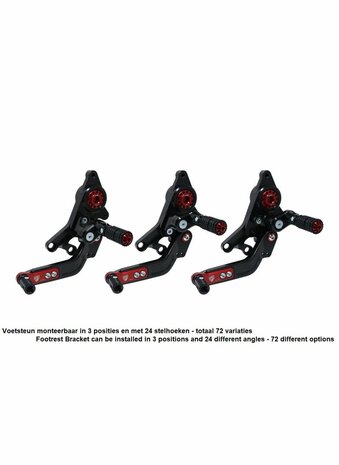 CNC Racing Remschakelset Corse CNC Racing voor Ducati
