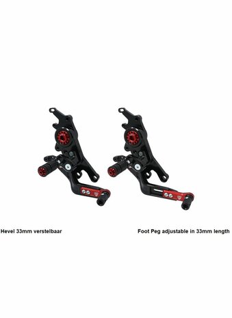 CNC Racing Remschakelset Corse CNC Racing voor Ducati