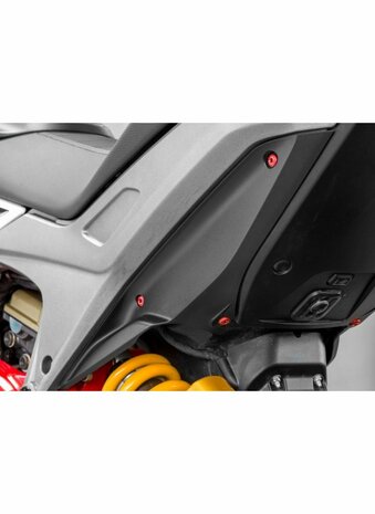 CNC Racing Zijpaneel en achterkuip boutenset voor Ducati