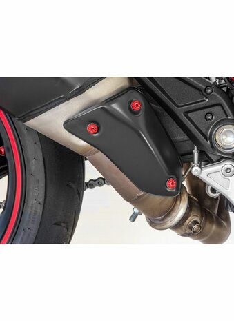 CNC Racing Uitlaat en hitteschild boutenset voor Ducati
