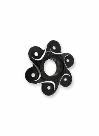 CNC Racing Achtertandwieldrager Bicolore 6-bouts (grote achteras) voor Ducati
