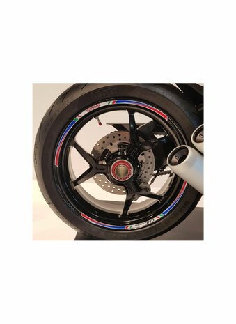 CNC Racing Rimstripe velgsticker set - 17 inch velgen - Pramac Limited Edition voor Ducati